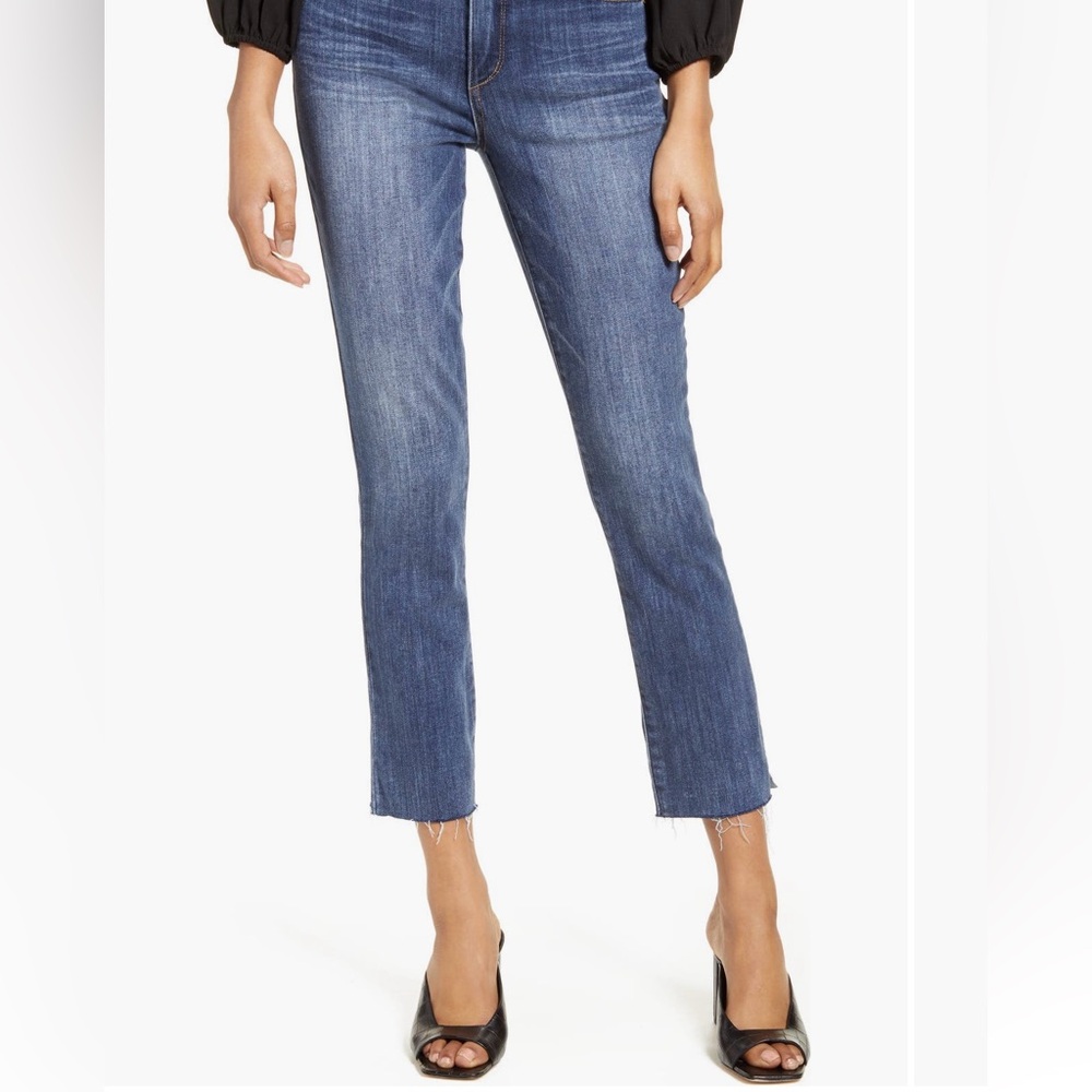 Wit & Wisdom Blue Ankle Cropped Jeans